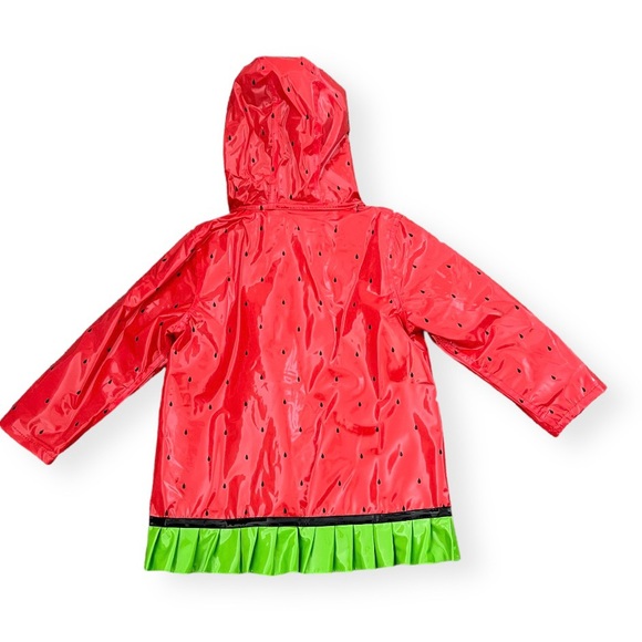 Wippette Kids Watermelon Raincoat, 3T - Picture 2 of 8